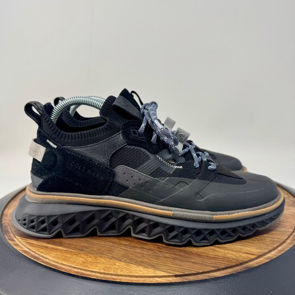 Cole Haan 5.Zerogrand Work Sneakers Dark Pavement Gray Brown Women's Size 9B